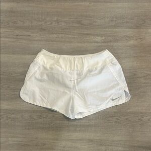 Nike Women's Athletic White Shorts